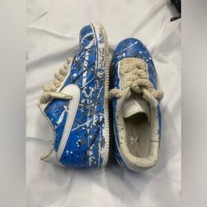 Custom Paint Splatter Sneakers | Men’s 13